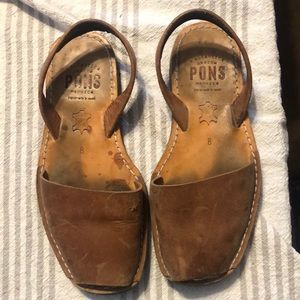 Used Pons sandals. Size 8.